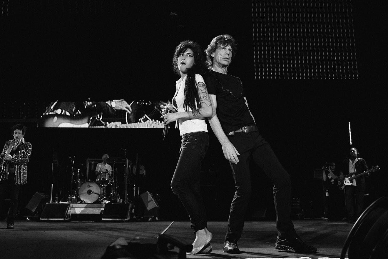 Black and White Photograph dave hogan - Amy And Mick 2007 - Dave Hogan Signé Edition Limitée