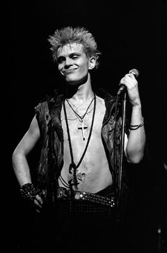 Vintage Billy Idol 1984 - Dave Hogan Signed Limited Edition