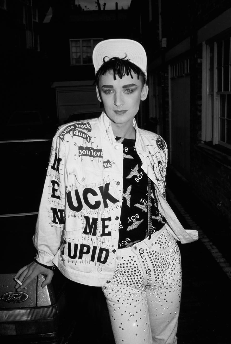 Boy George 1986 - Dave Hogan Signiert Limitierte Auflage