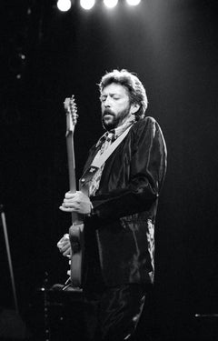 Dave Hogan "Eric Clapton" - Stampa in gelatina d'argento autografata, edizione limitata, senza cornice