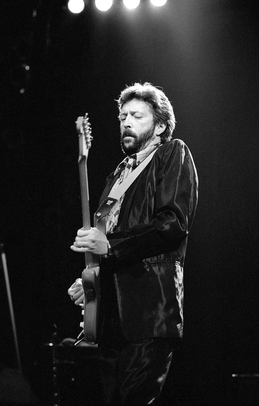 Eric Clapton 1987 - Dave Hogan Signed Limited Edition