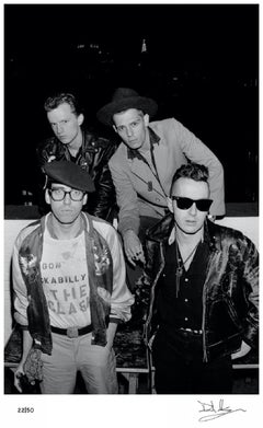 'The Clash In New York' Dave Hogan Signed Limited Edition Sliver Gelatin Print