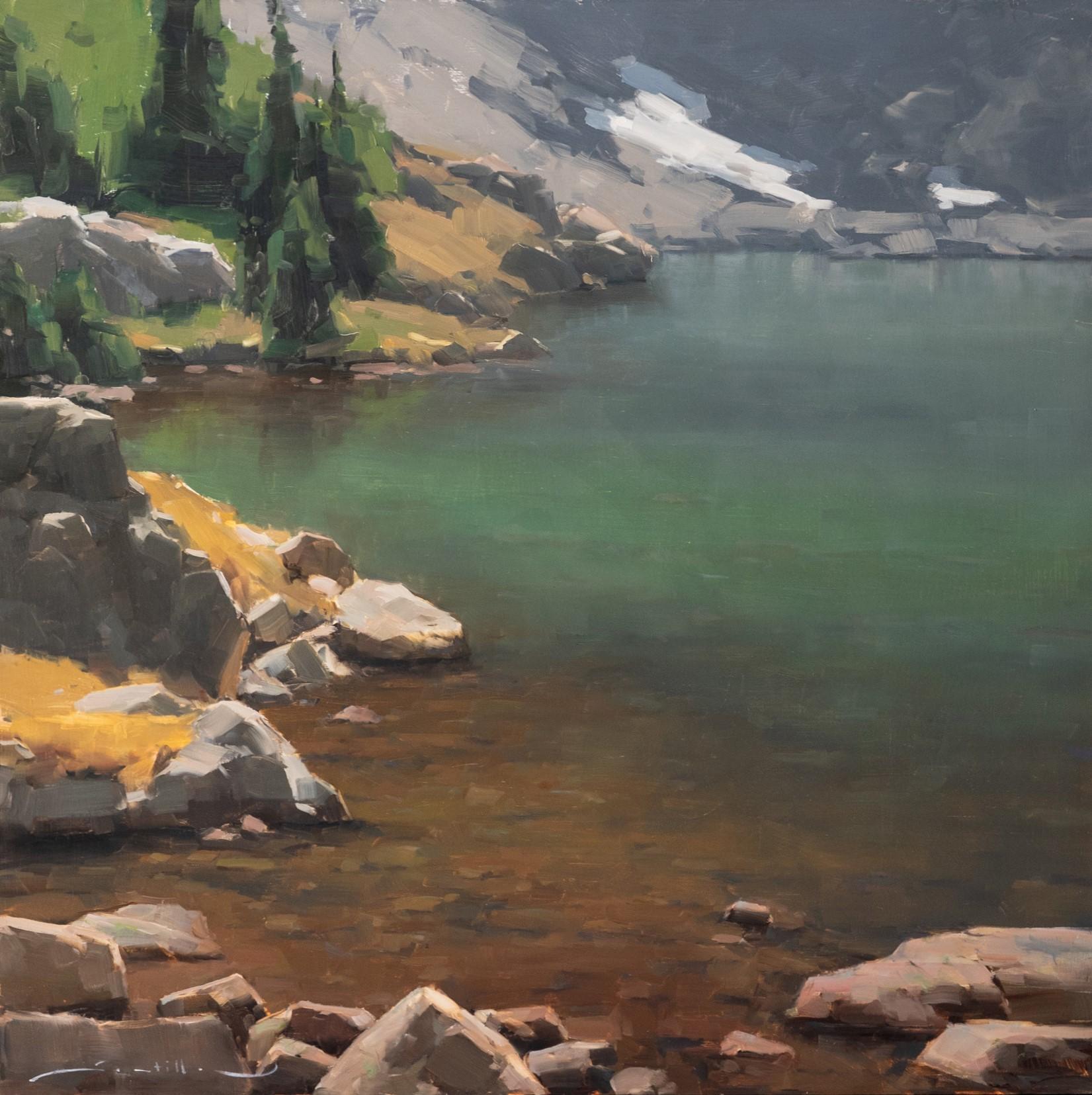 Emmaline See (Impressionismus), Painting, von Dave Santillanes