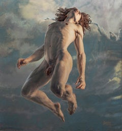 "Ascension", Figurative Oil Painting by Dave Seeley