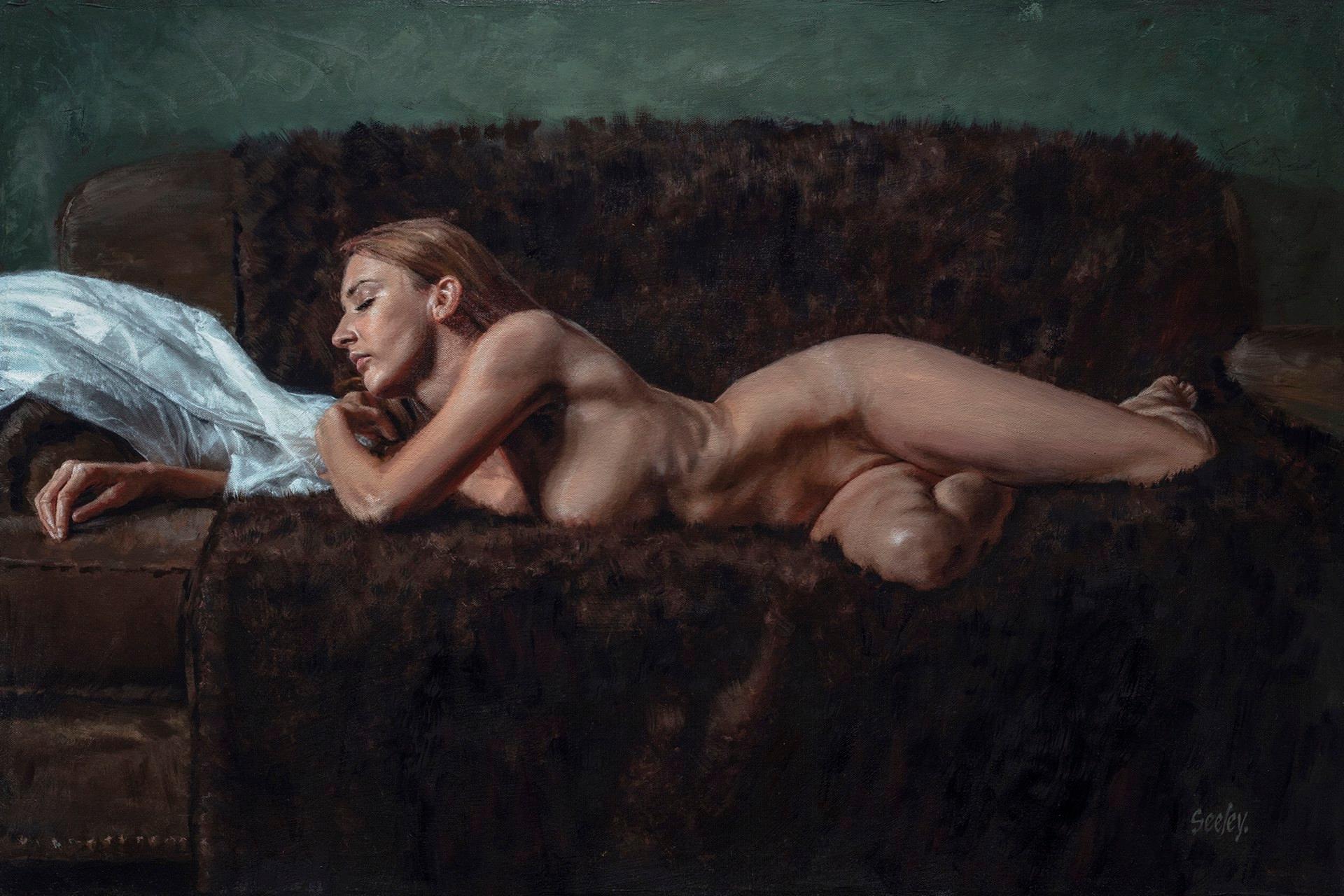 Dave Seeley Nude Painting - Erica #1