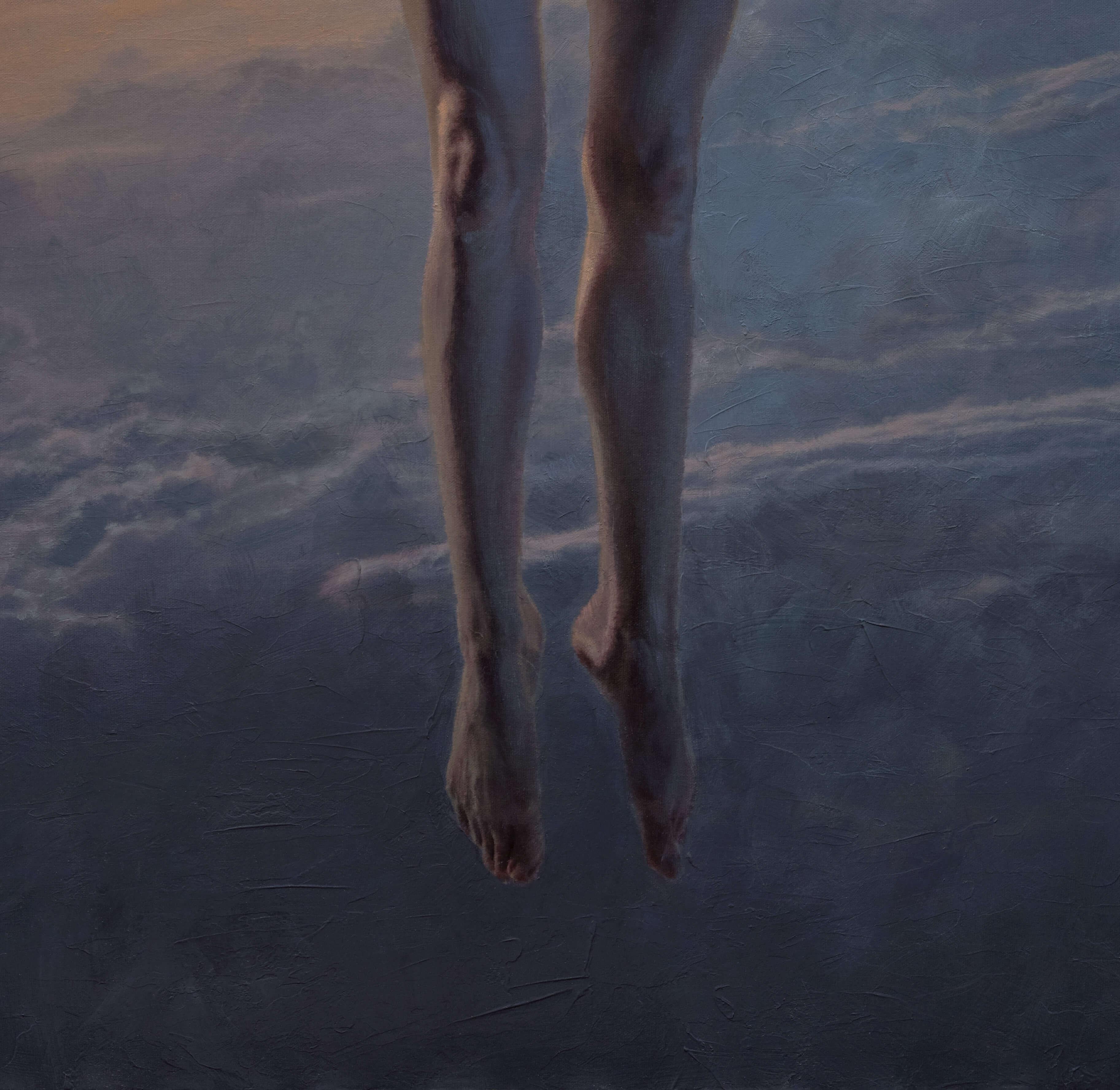 « Reverie » de Dave Seeley, femme nue en ascension en vente 4