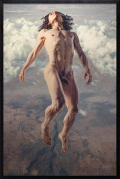 Peinture à l'huile « Transcendent Chris »