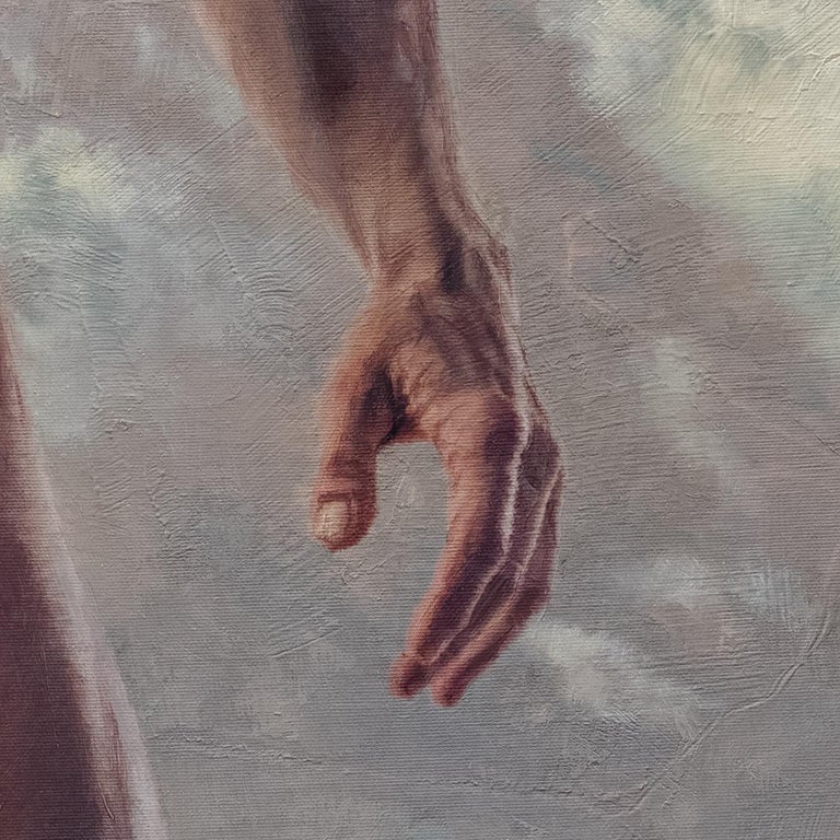 Dave Seeley "Transcendent Chris" Oil Painting For Sale at 1stDibs