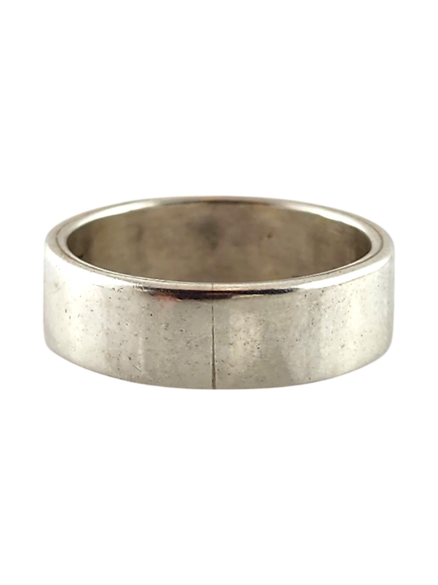 Dave Skeets 14K Yellow Gold & Sterling Silver Navajo Band Ring Size 9 #20095 In Good Condition For Sale In Washington Depot, CT