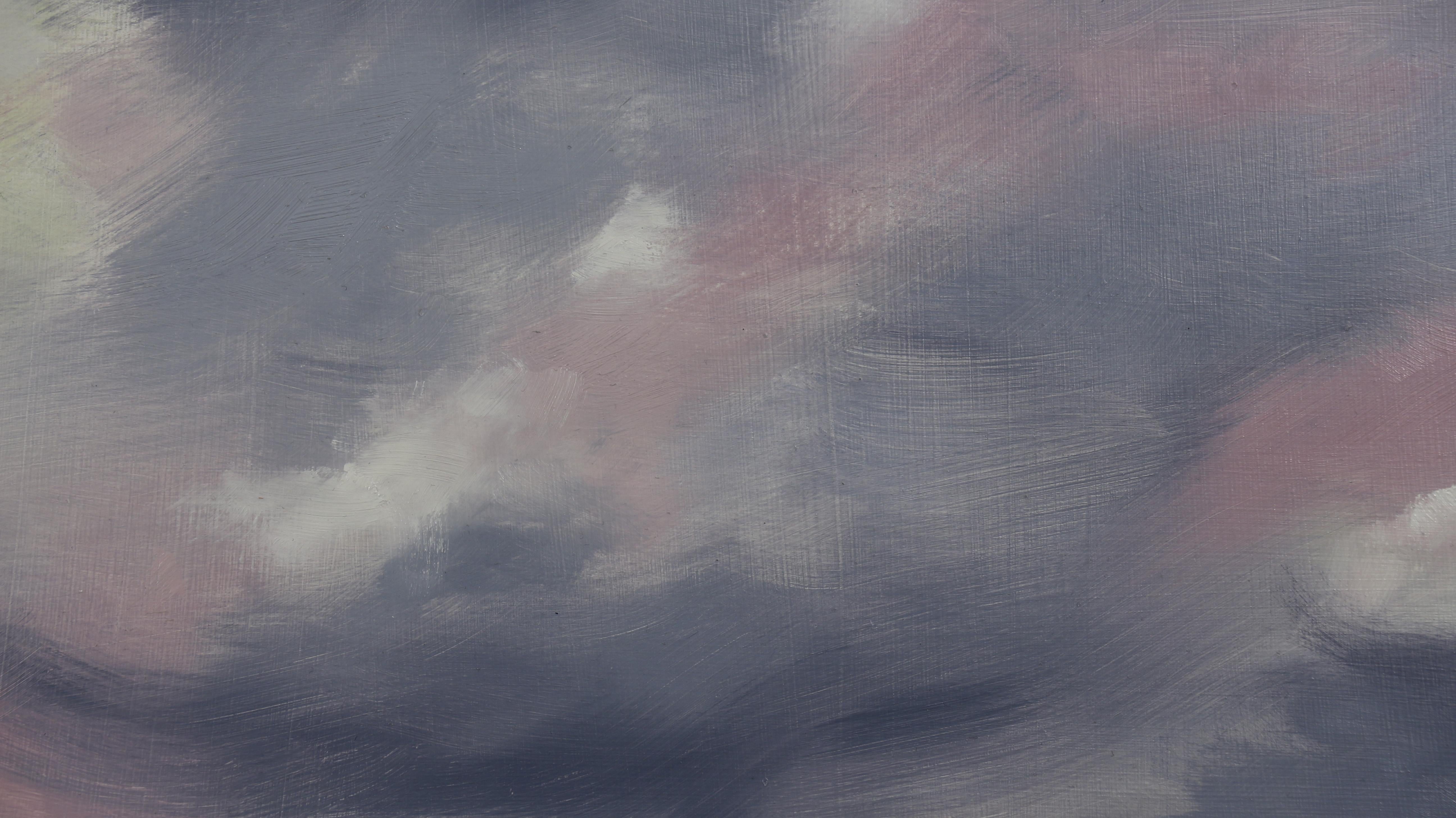 Première lumière - Expressionniste Painting par Dave Watson