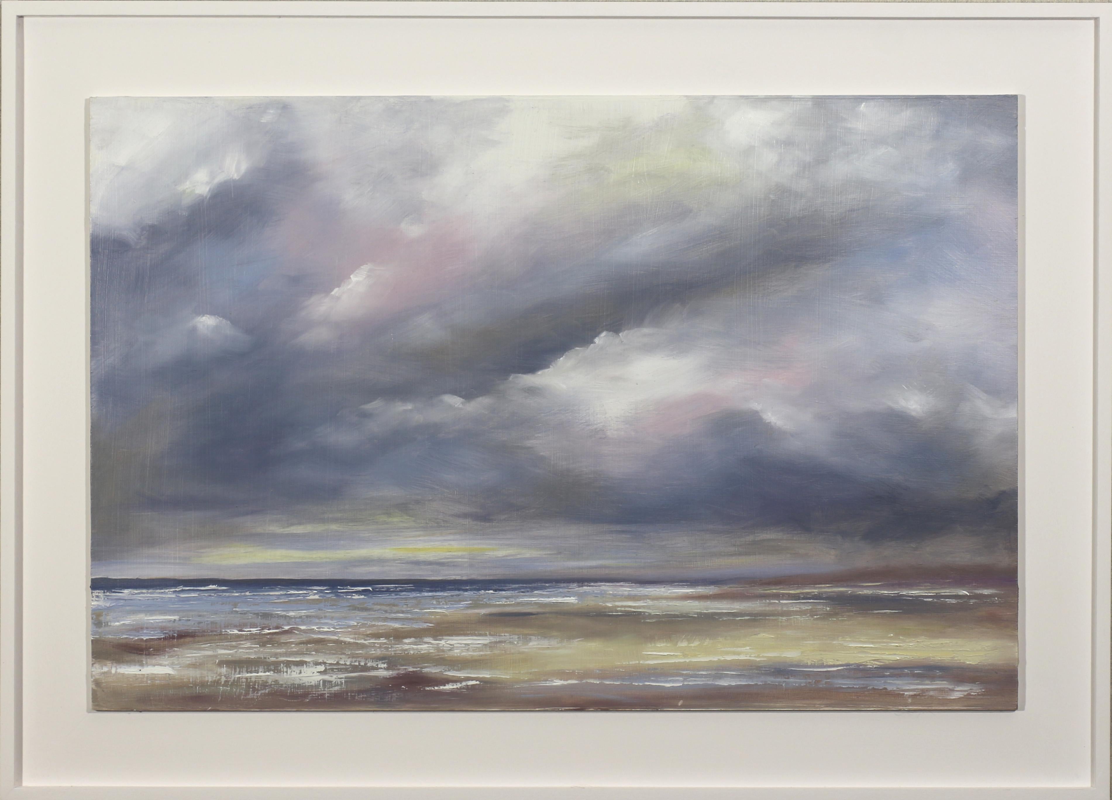 Dave Watson Landscape Painting - Rain On The Headland