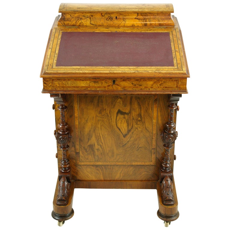 Davenport Desk Antique Desk Writing Table Victorian Desk