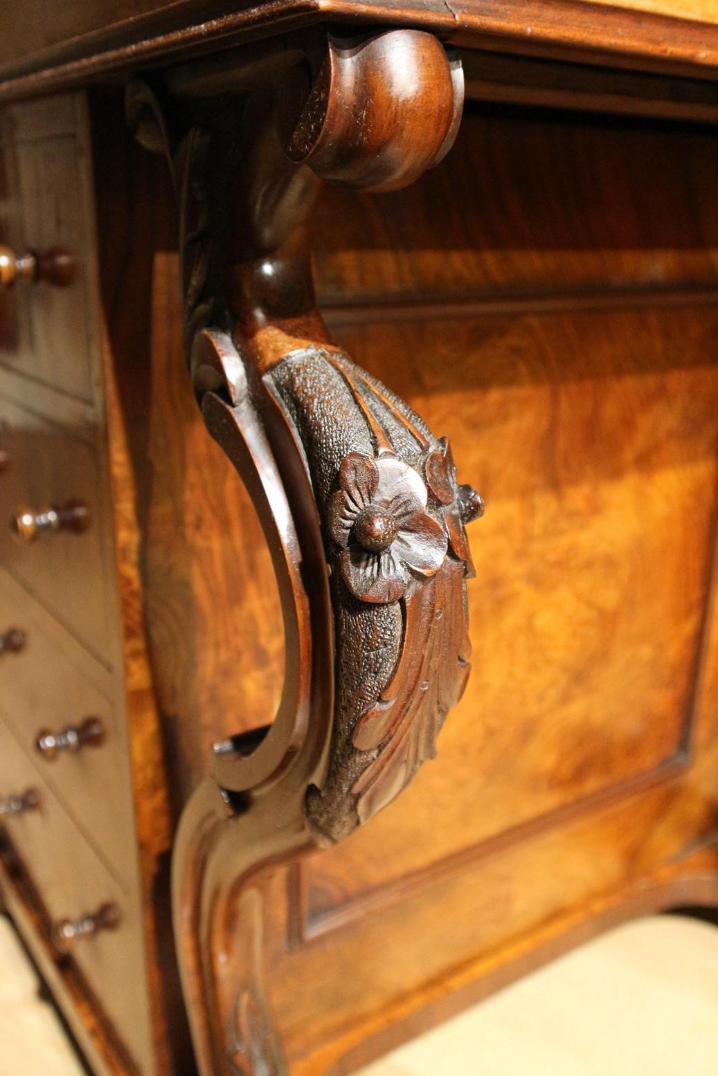 Walnut Davenport Desk