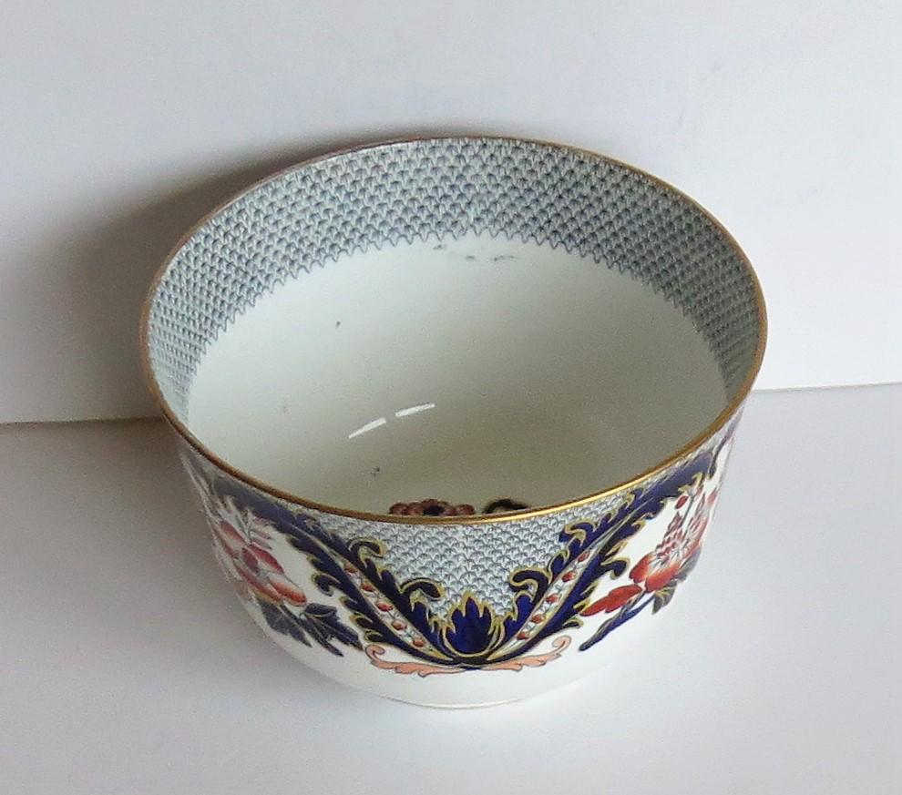 Davenport Porcelain Bowl in Pattern 2829 Fully Marked to Base, English, 1860 4