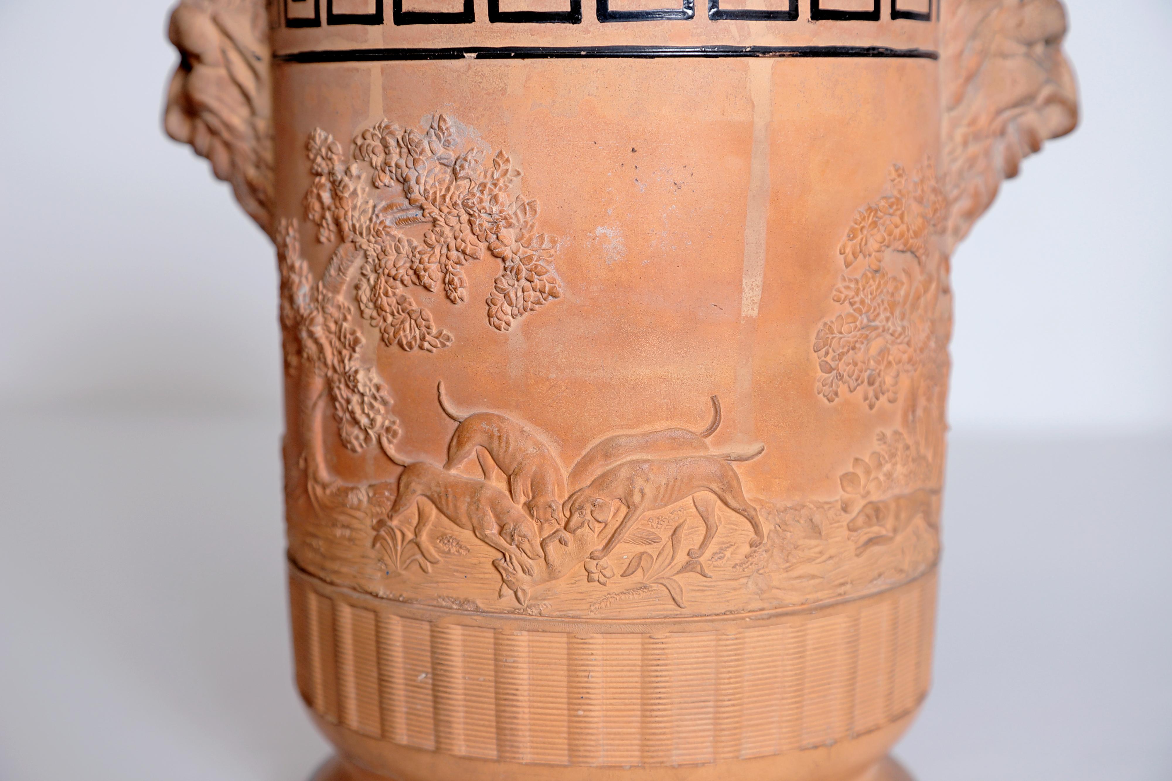 Davenport Pottery Ltd. Terracotta Wine Coolers / Pair 10