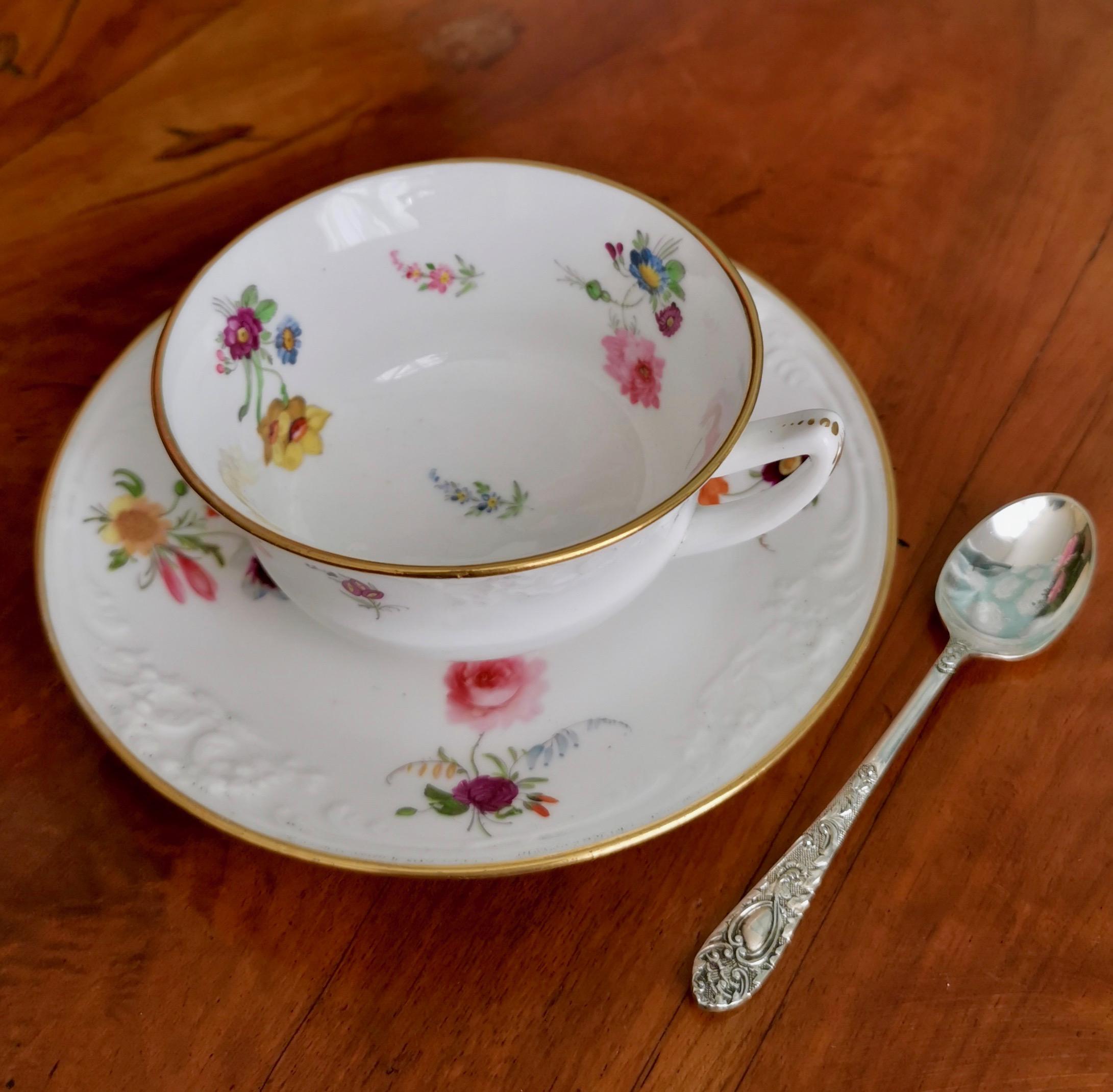 This is a very fine teacup and saucer made by Davenport circa 1820.

This little cup would make a perfect Valentine's Day gift!

Davenport was one of the pioneers of English china production alongside other great potters such as Spode, ridgway,