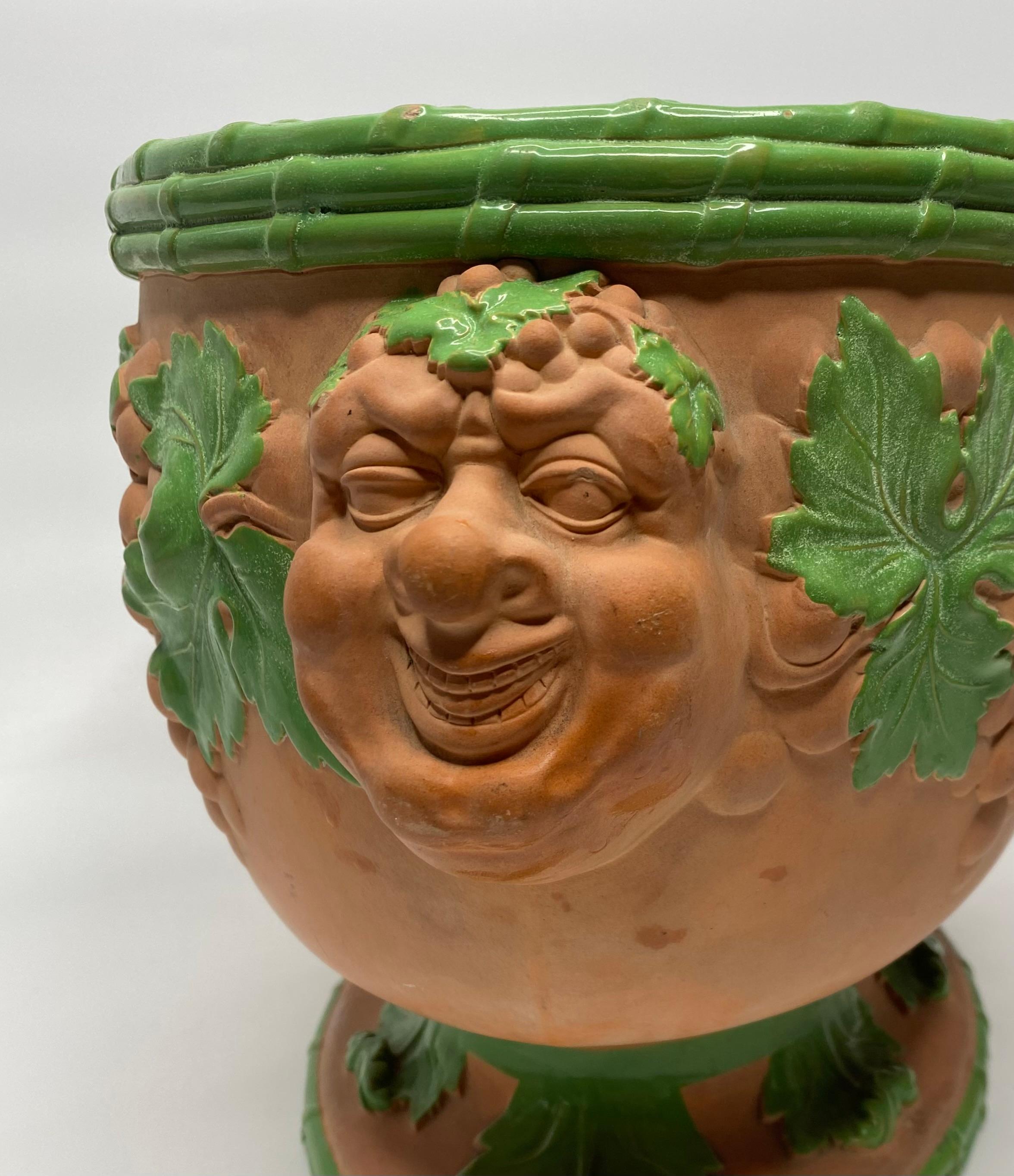 Georgian Davenport terracotta wine cooler, c. 1810. For Sale
