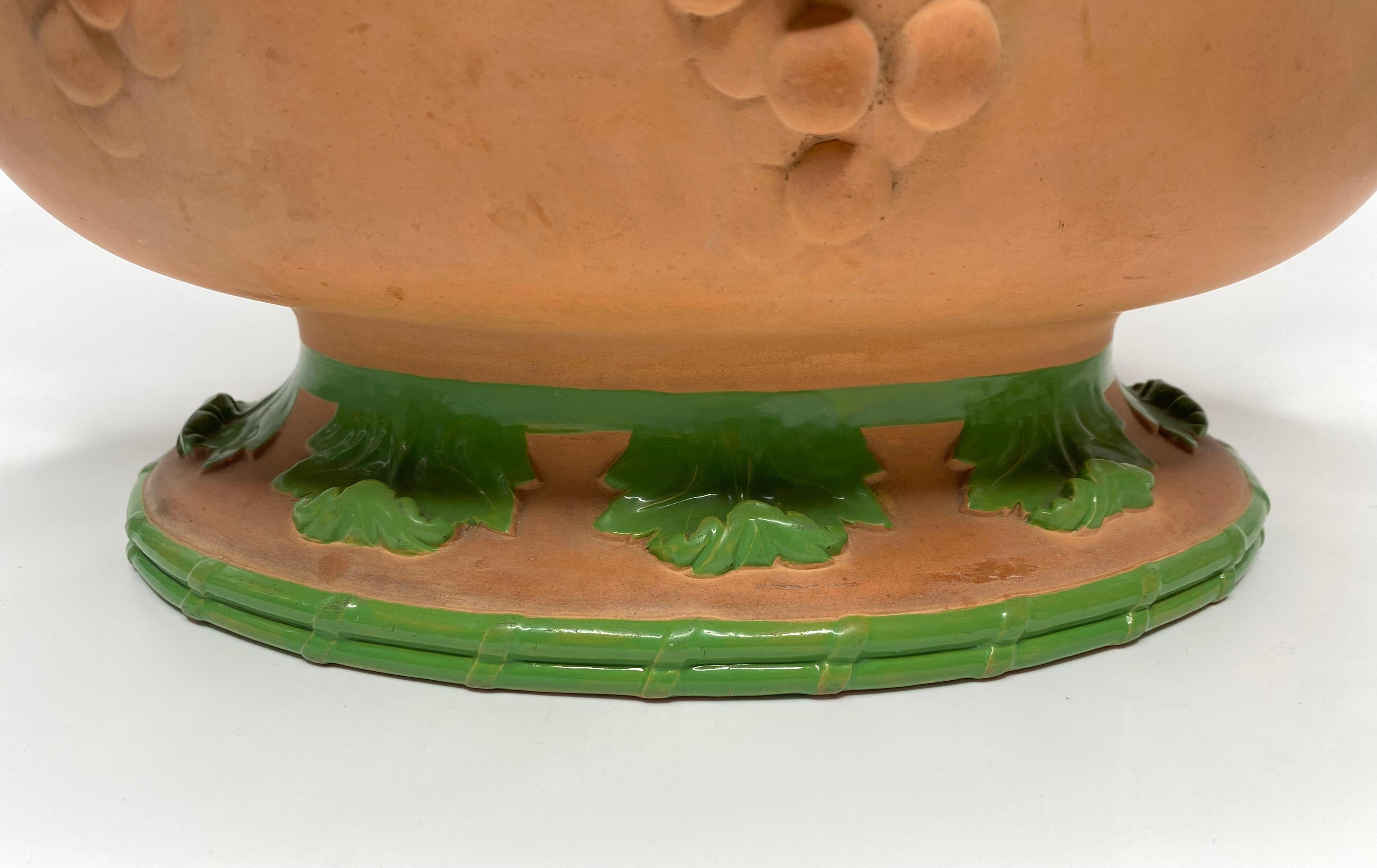 Early 19th Century Davenport terracotta wine cooler, c. 1810. For Sale