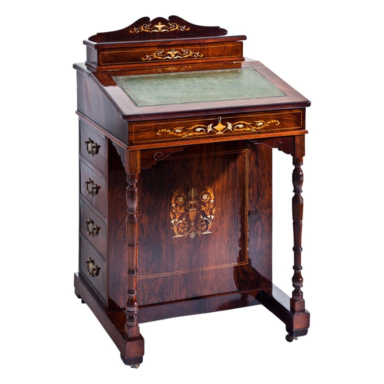 Davenport Writing Desk England Mid 19th Century For Sale At 1stdibs