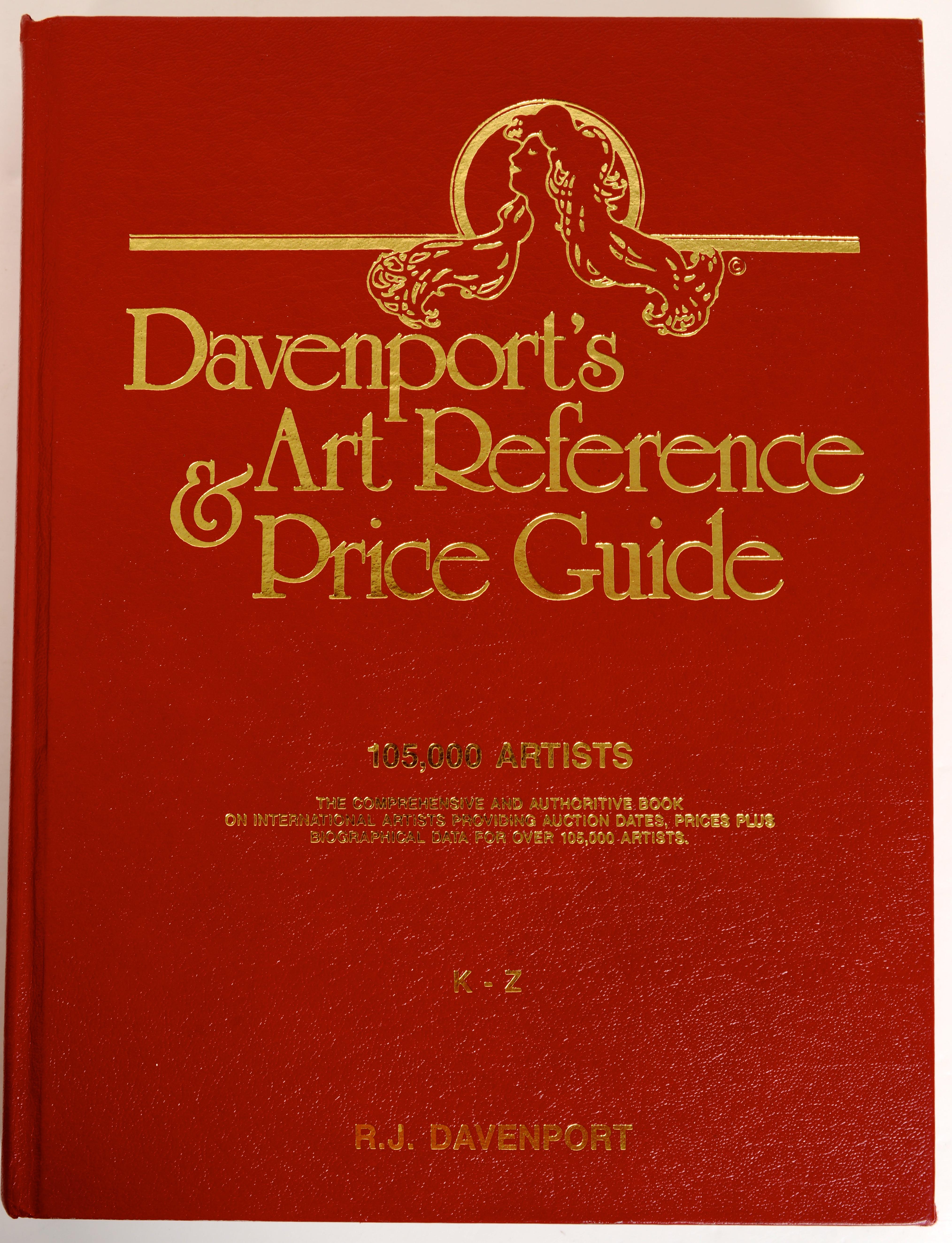 davenport's art reference & price guide 2023