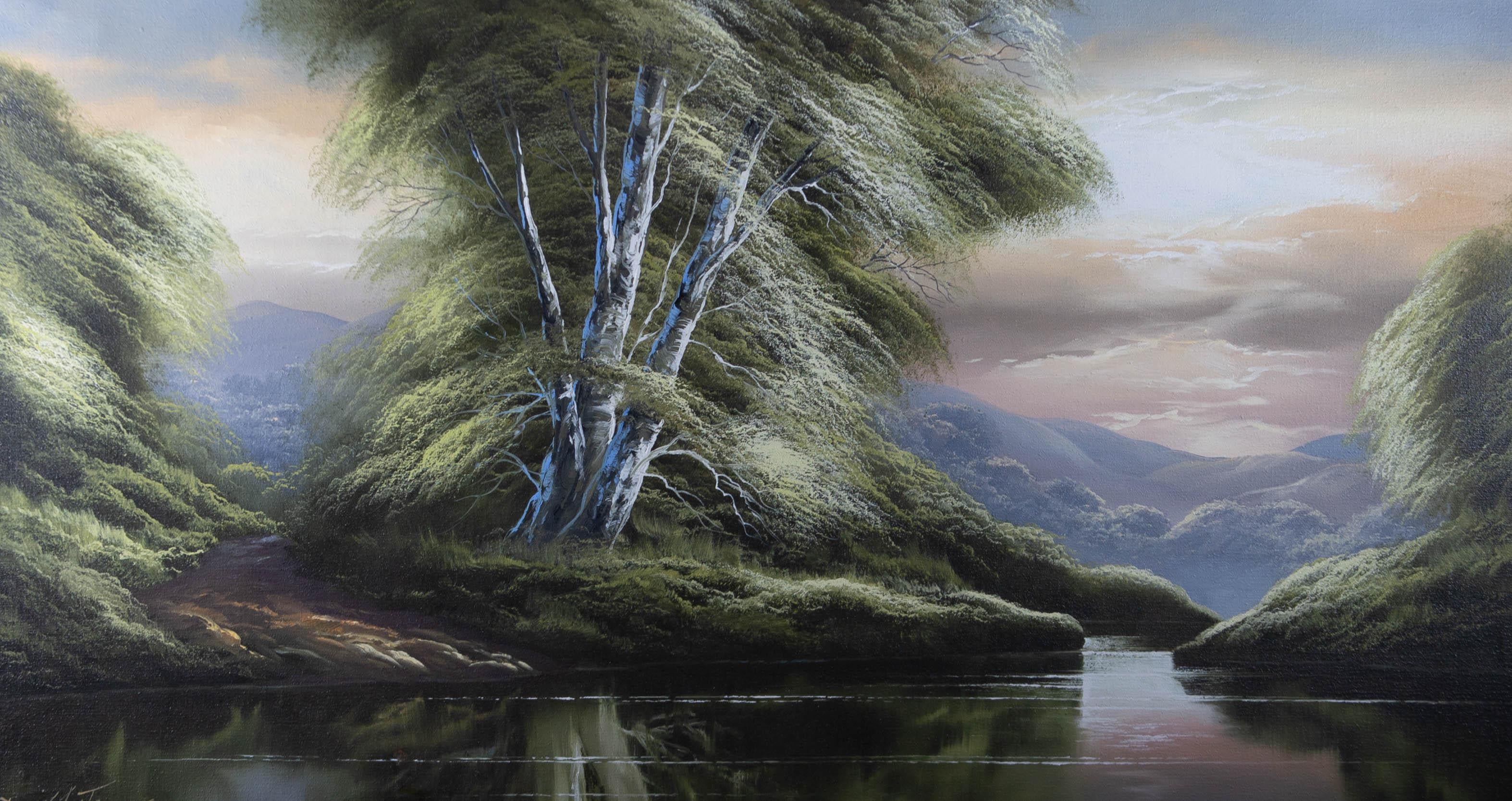 David A. Jarvis - Óleo contemporáneo, Después de la lluvia 1