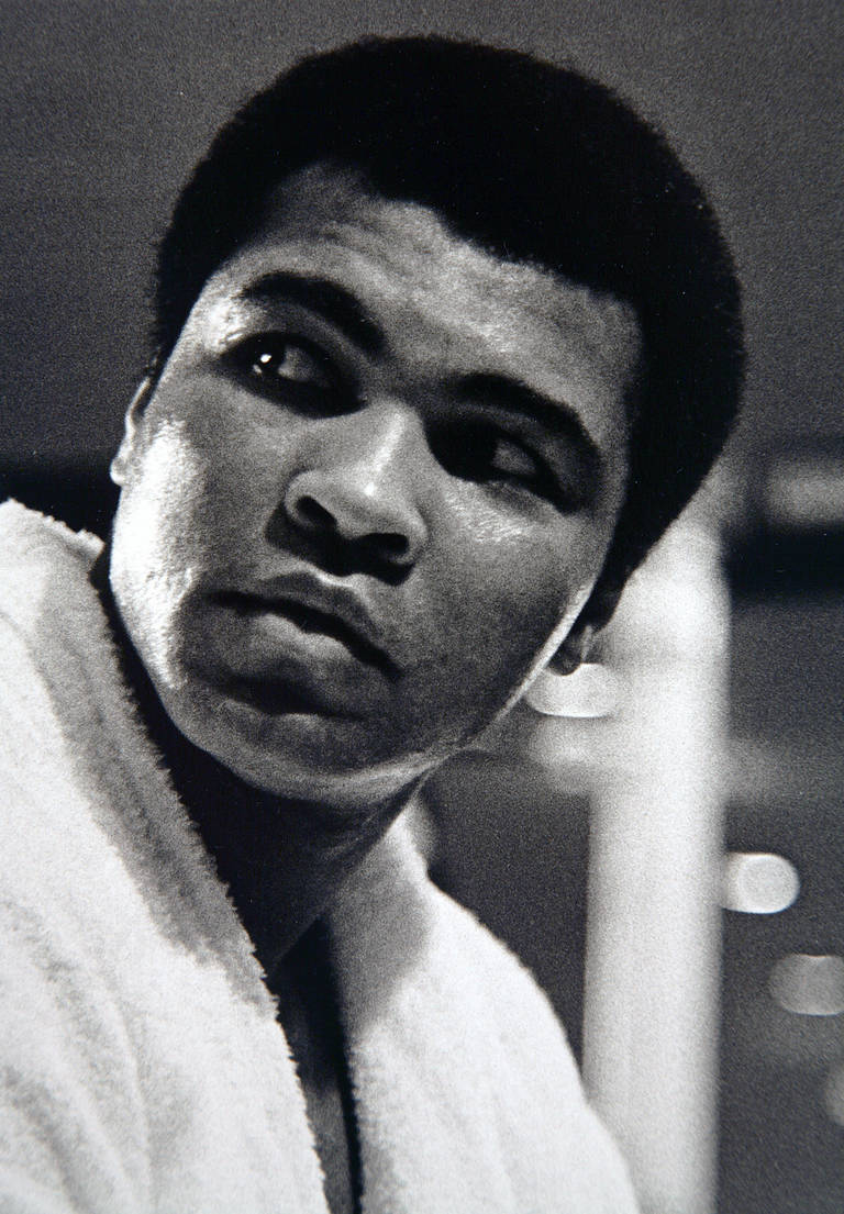 Muhammad Ali 1976 San Juan, Puerto Rico - Photograph by David Acevedo