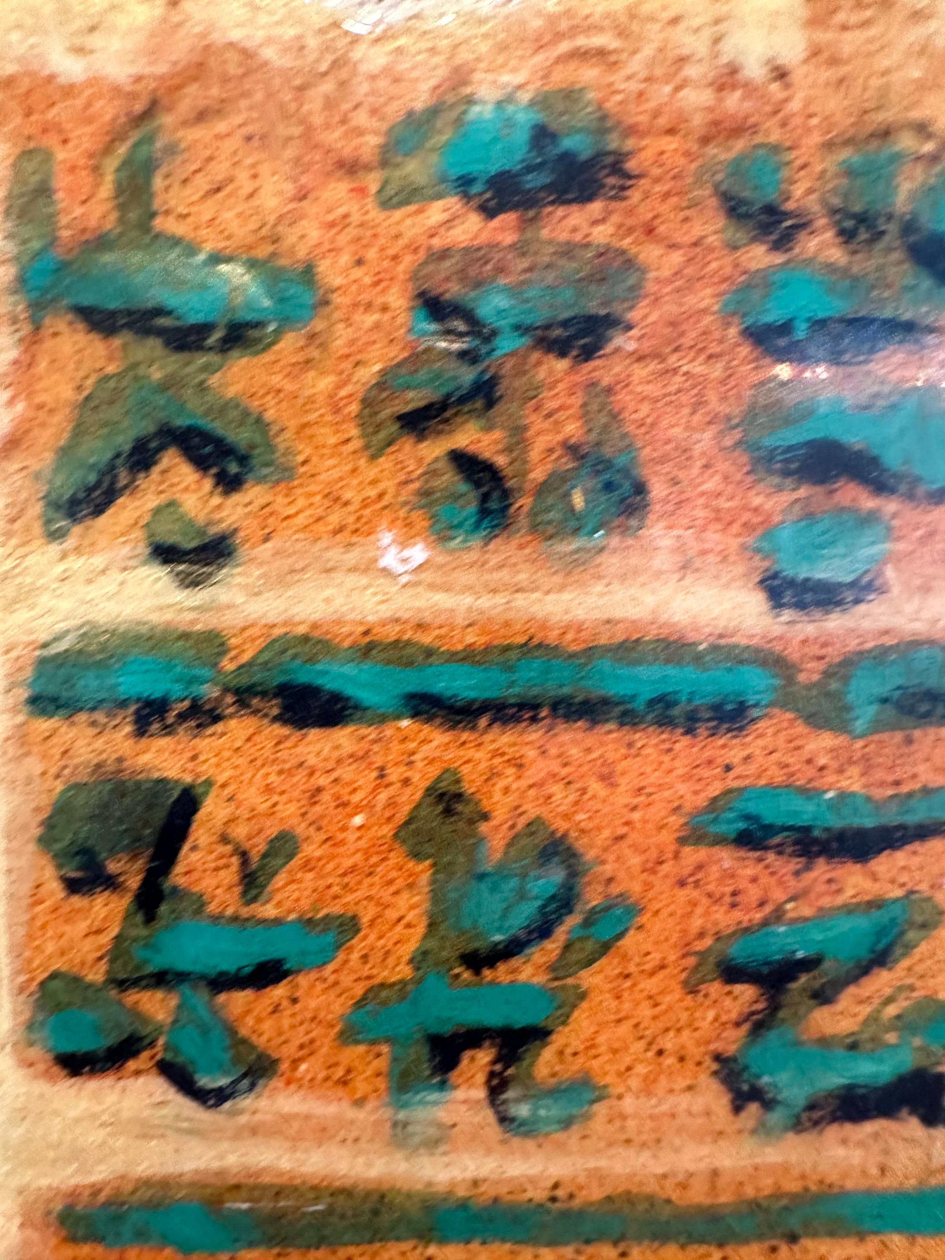Asiatische Schriftzeichen – Painting von David Adickes