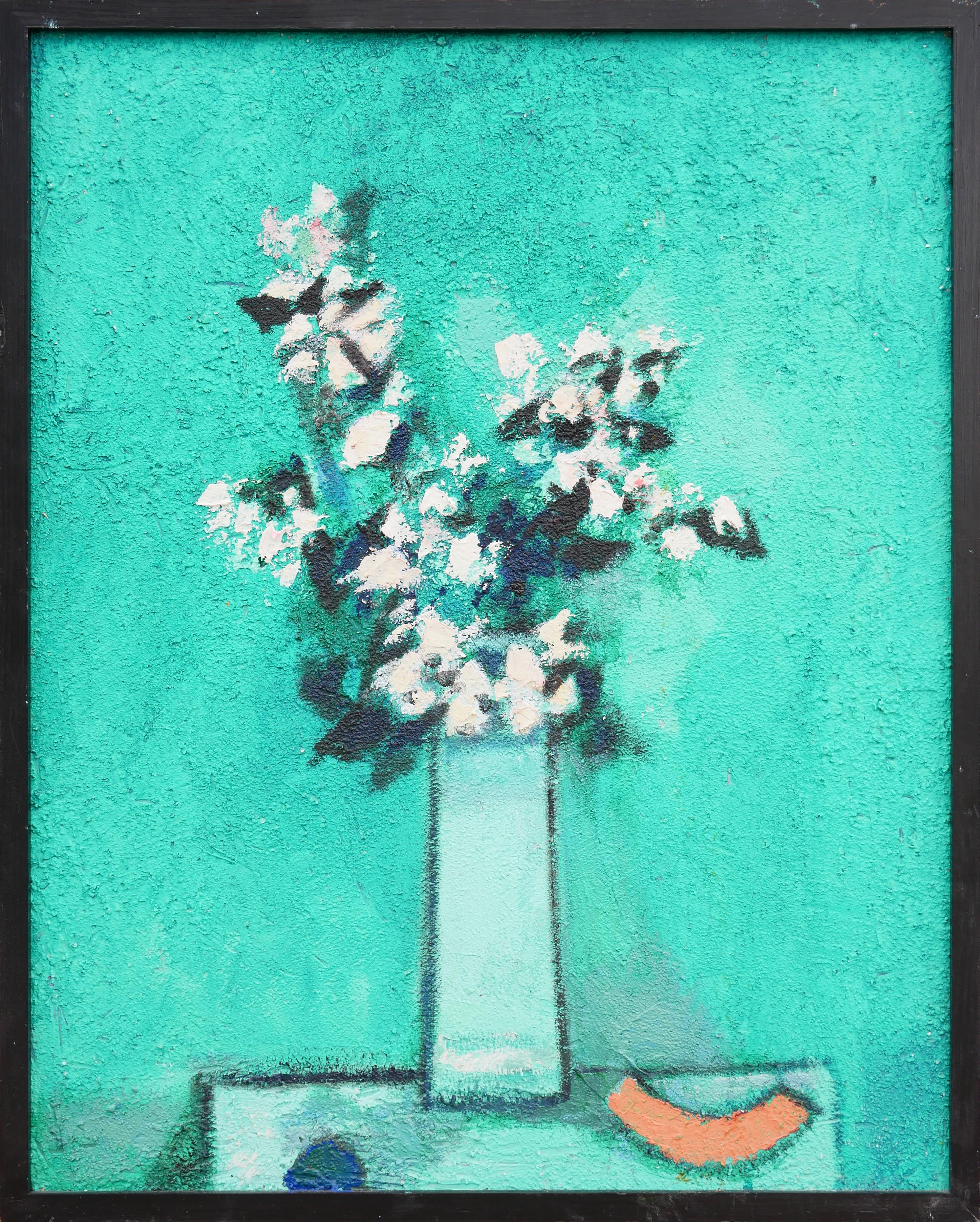 bodegon de flores sencillo