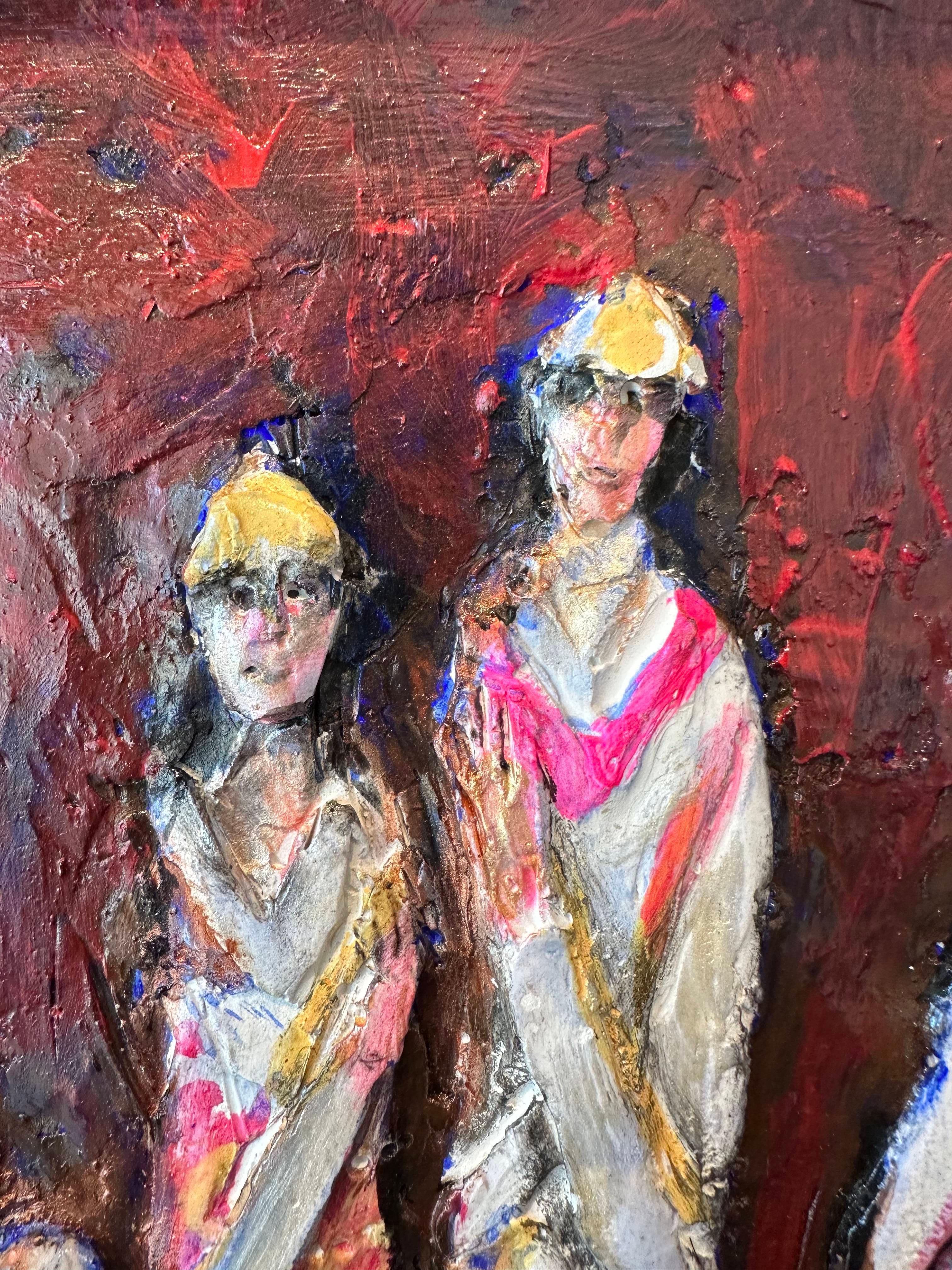 Senza titolo #8 - Painting Contemporaneo di David Adickes