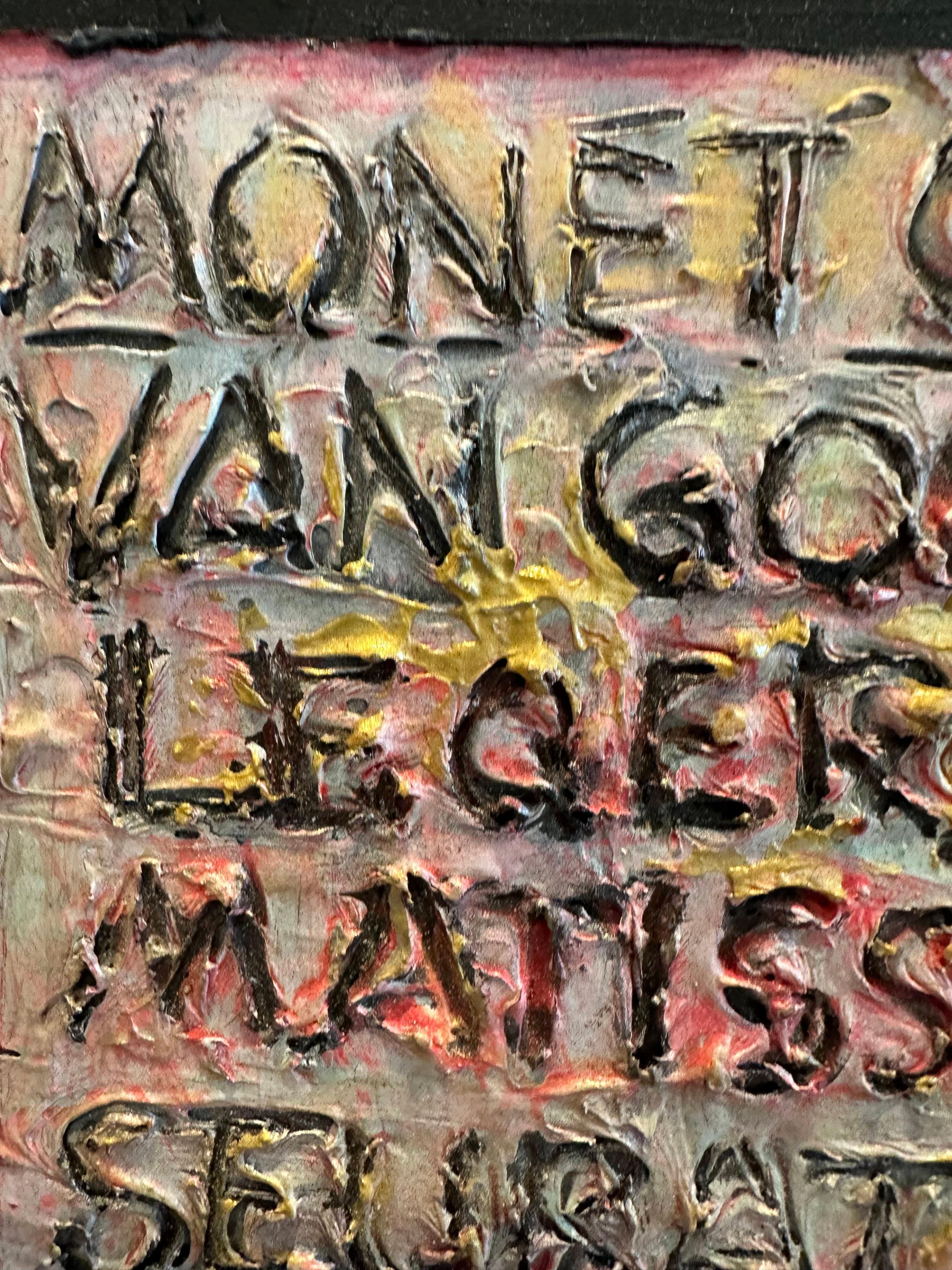 Sin título nº 9 - Painting de David Adickes