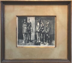 "DES HOMMES"   OF MEN.    HOUSTON TEXAS ARTIST