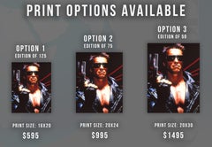 Arnold Schwarzenegger as "The Terminator" Fine Art Print
