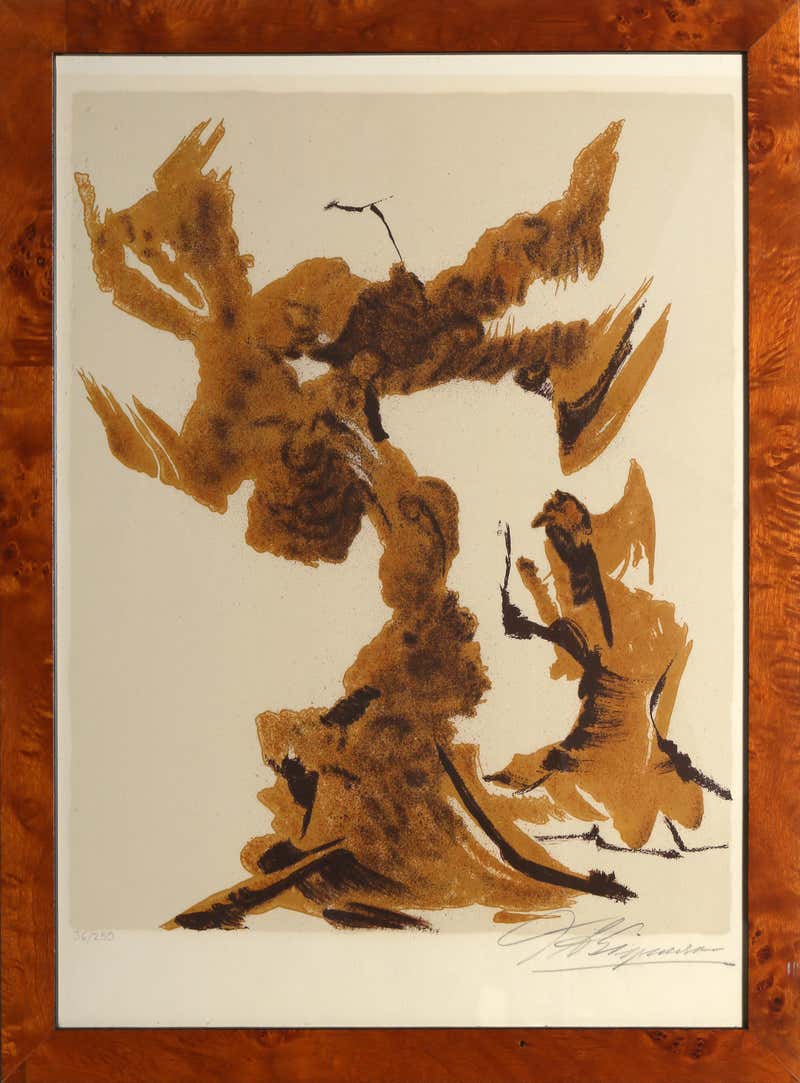 Abraham Rattner - In the Beginning, Portfolio of 12 Lithographs For ...