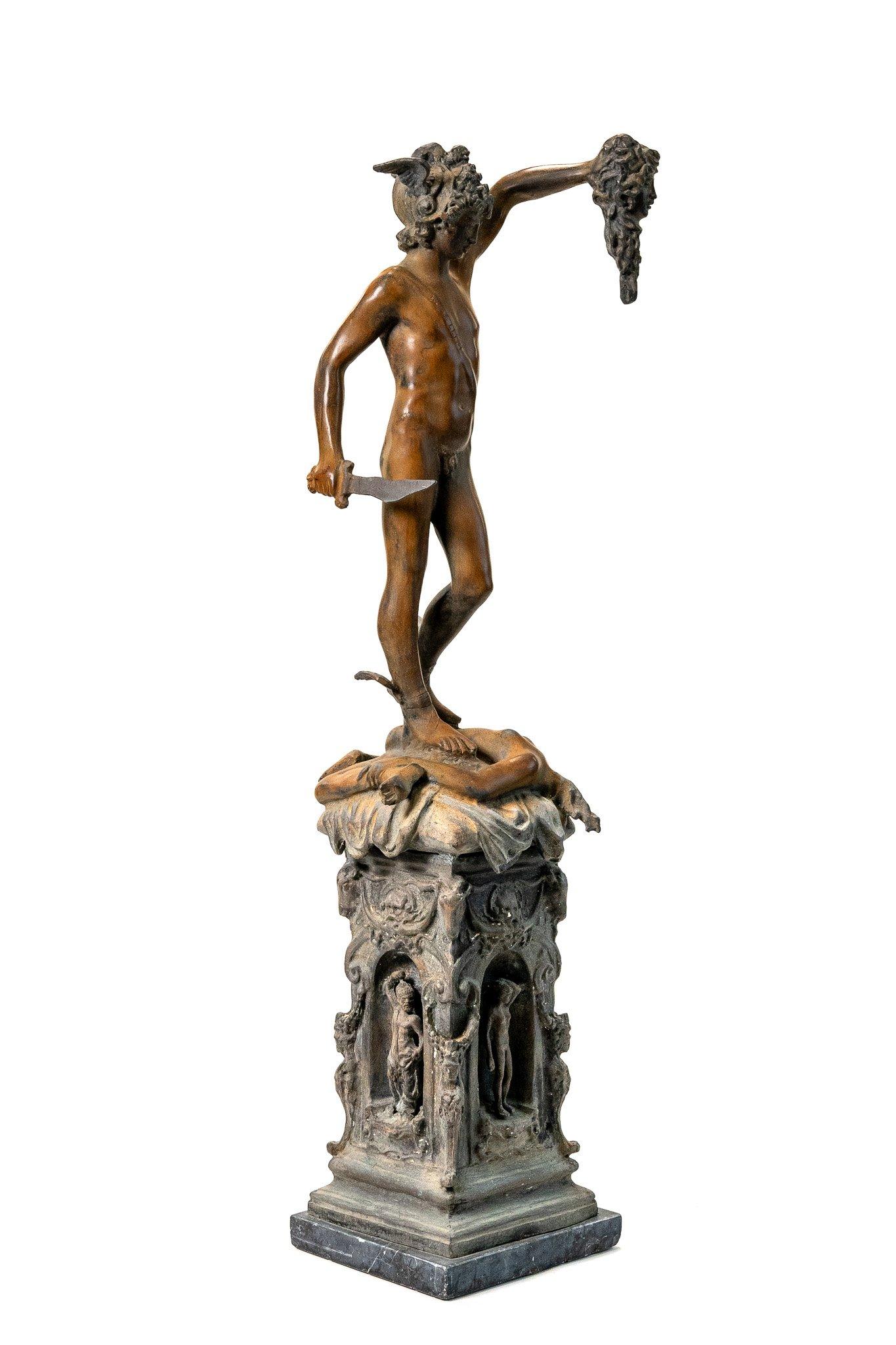 Bronze David and Goliath For Sale