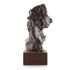 Bronzeskulptur „Rabbiner mit Tora“ – Judaica-Figur, amerikanisch, Boston, figurativ, modernistisch