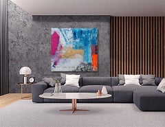 "Vista astratta numero 1"  60x64" su tela