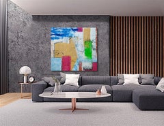 "Abstract view Number 2"  60x64" acrylic on canvas