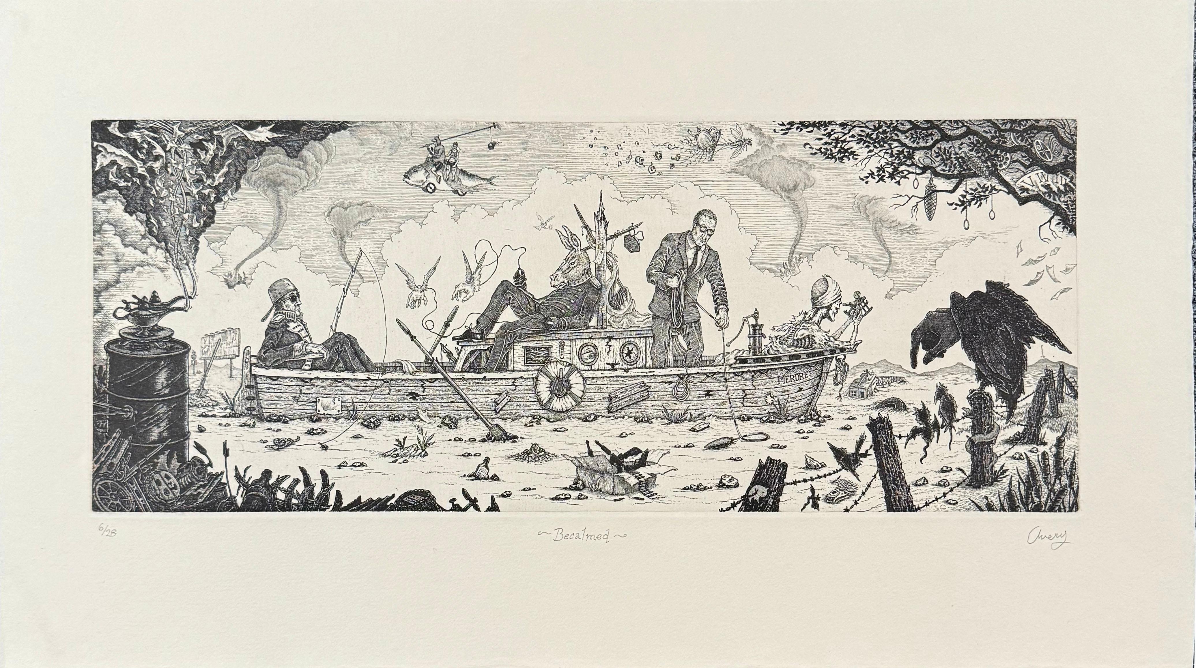 Becalmed, by David Avery For Sale 1