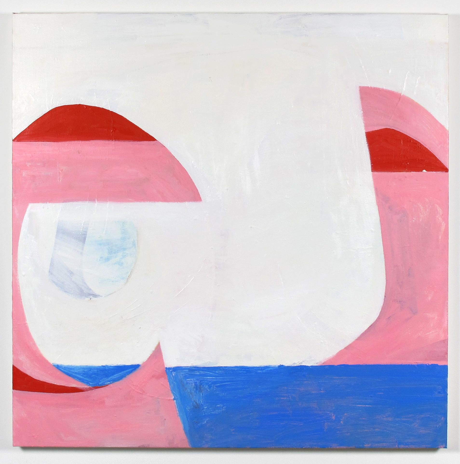 David Aylsworth Abstract Painting – Dubonnet im nackten Akt 