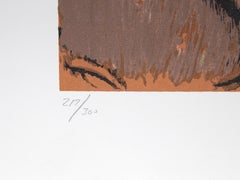 Mercato dei fiori, litografia di David A. David