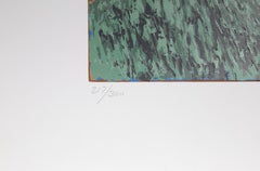 Men in Hats, Lithograph by David Azuz