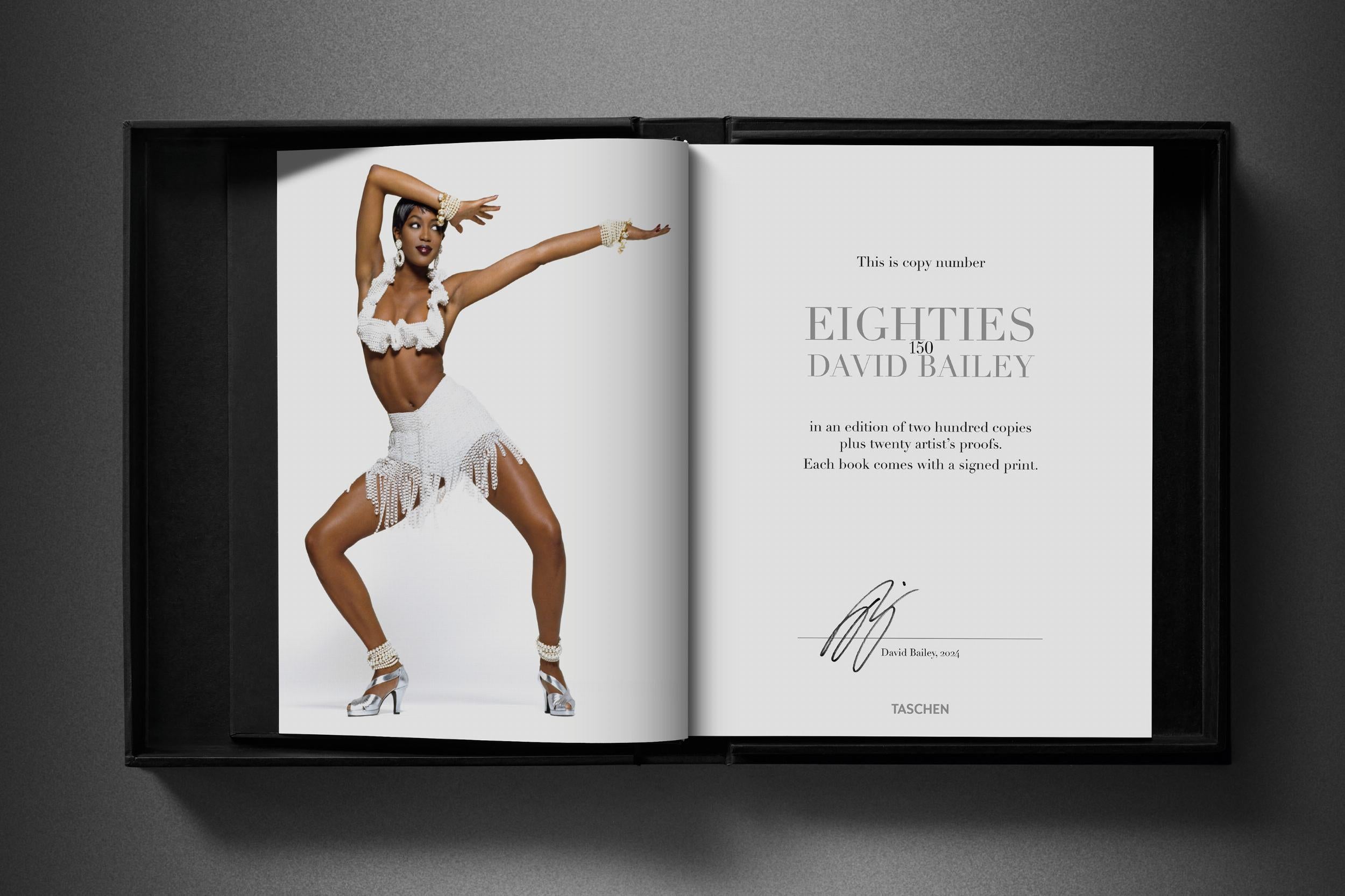 Bailey. 80s. 101-200, Jerry Hall & J. Henri Lartigue 1983. Livre signé et impression en vente 2