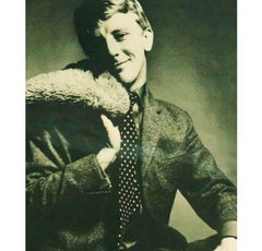 Gerald McCann: Dress Designer 1965 Half-Tone Print Photo For David Bailey's Box