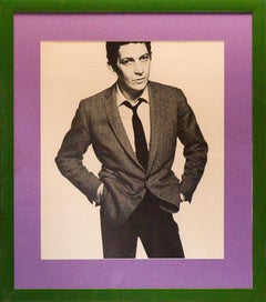 Brian Morris 1965 Impresión fotográfica en semitono de David Bailey para su caja de Pin-Ups