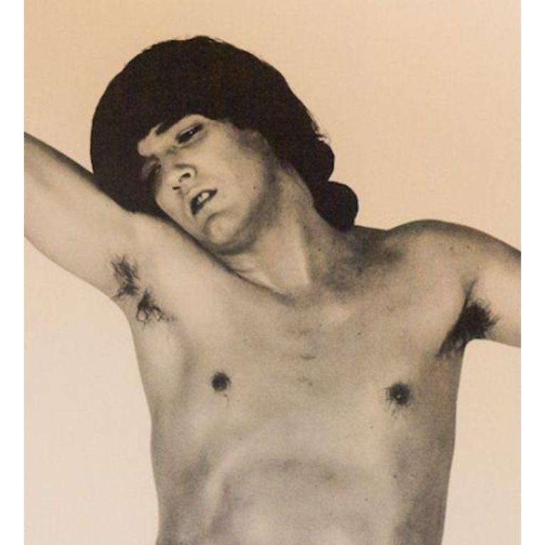P. J. Proby 1965 Half-Tone Photo Print For David Bailey's Box of Pin-Ups For Sale 2