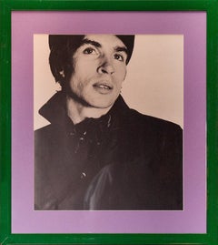 Rudolf Nureyev 1965 Impression photo bicolore pour la boîte d'épingles de David Bailey