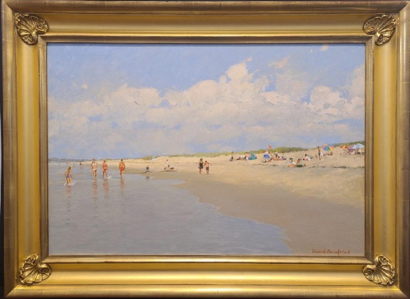 Zeit am Strand  – Painting von David Bareford