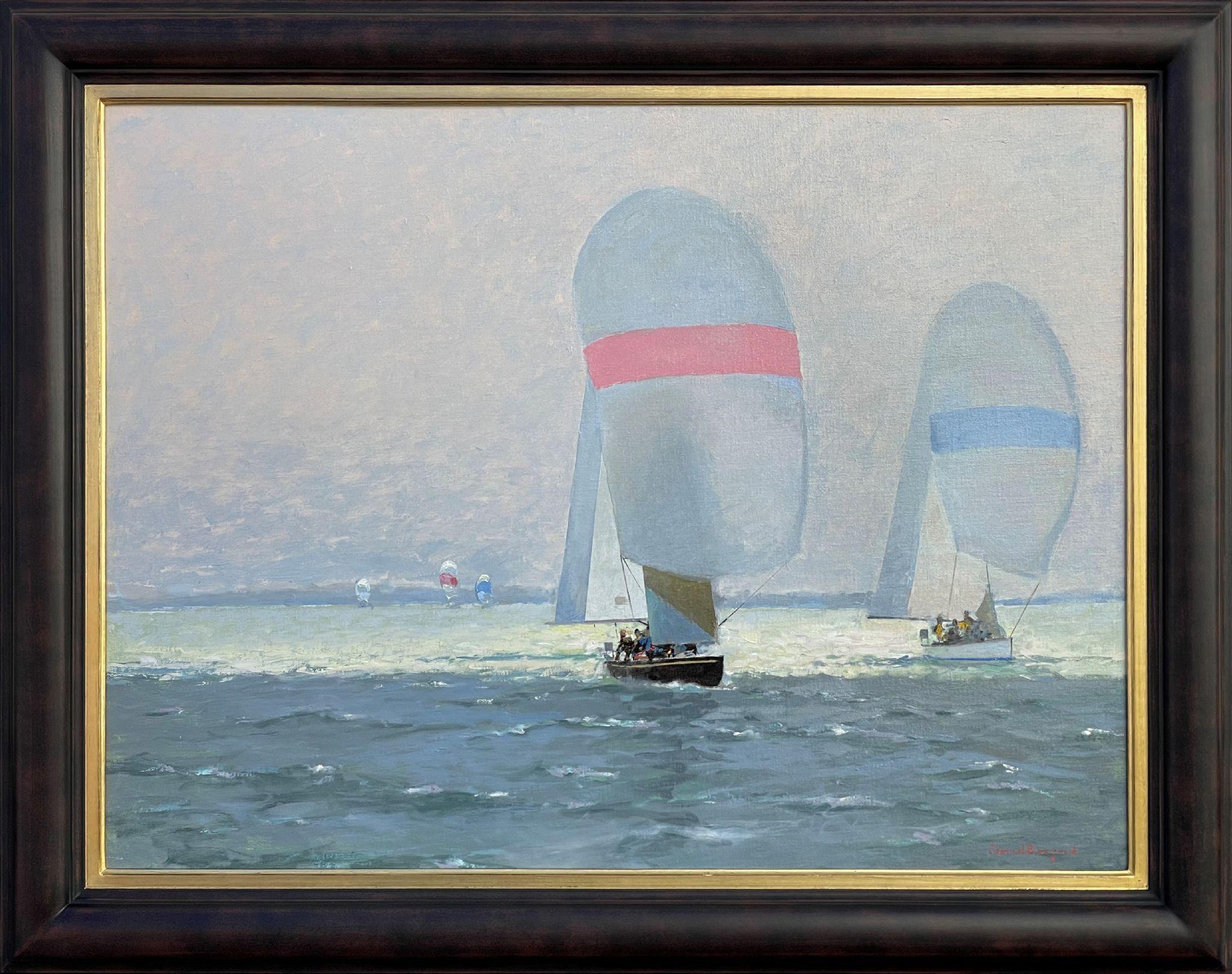 Correre a casa - Painting di David Bareford