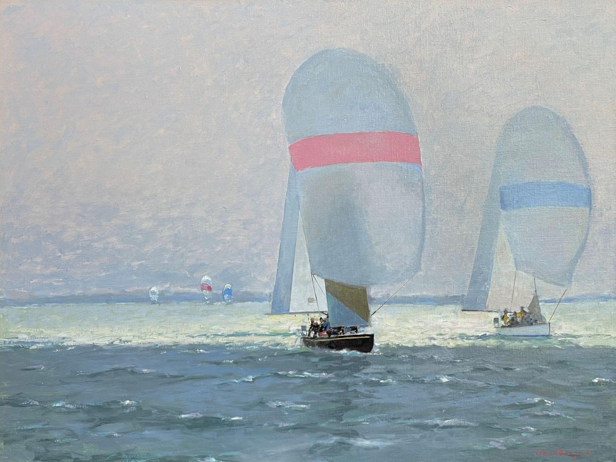 Landscape Painting di David Bareford - Correre a casa