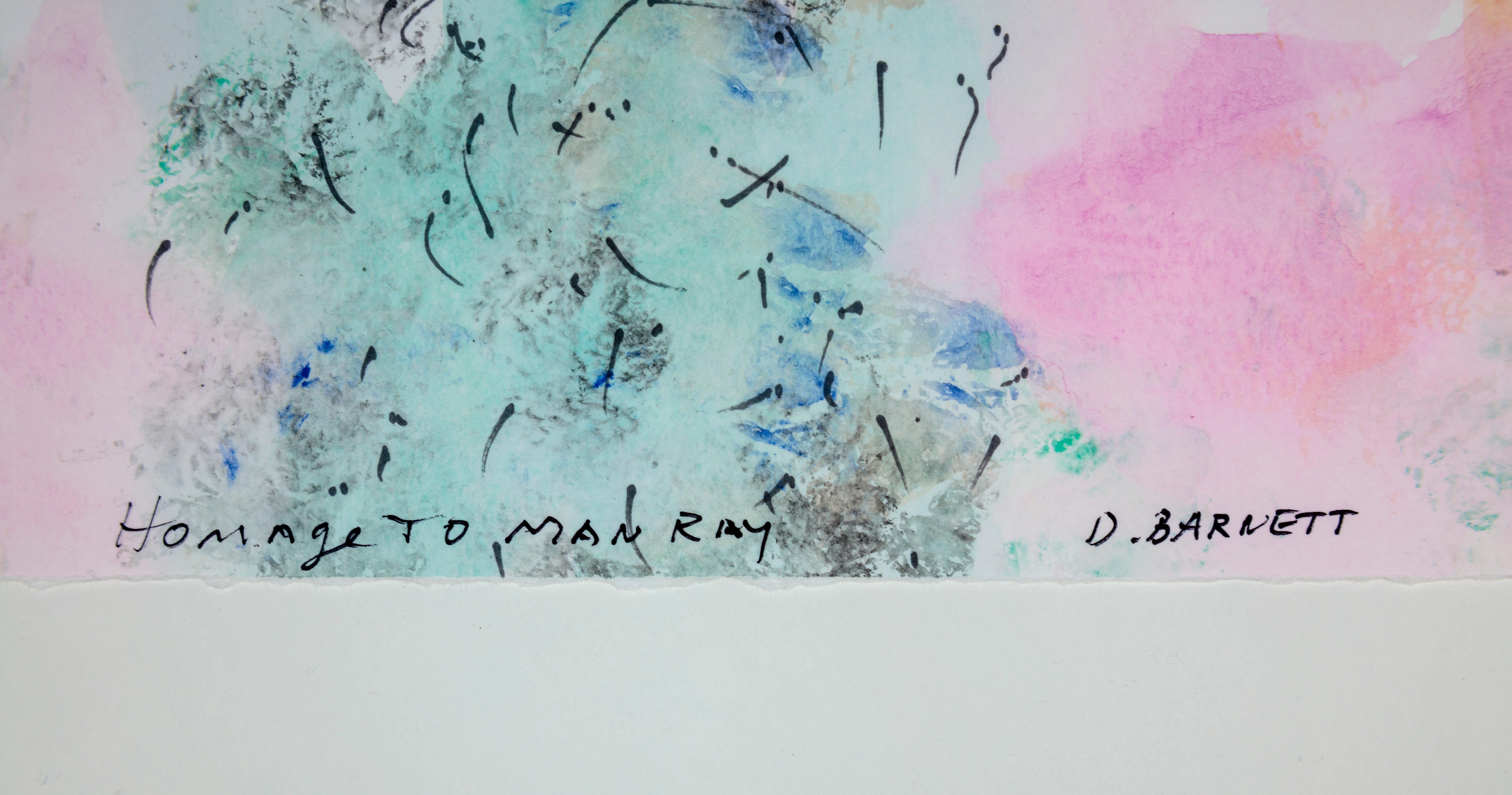 Série des artistes célèbres : Hommage à Man Ray - 